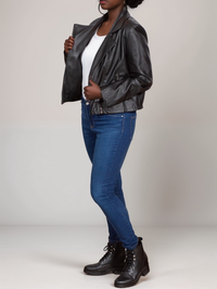 Vegan Women's Biker Jacket | Will's Vegan Store