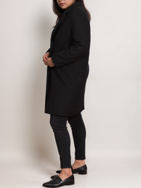 Vegan Women's Structured Vegan Wool Coat | Will's Vegan Store