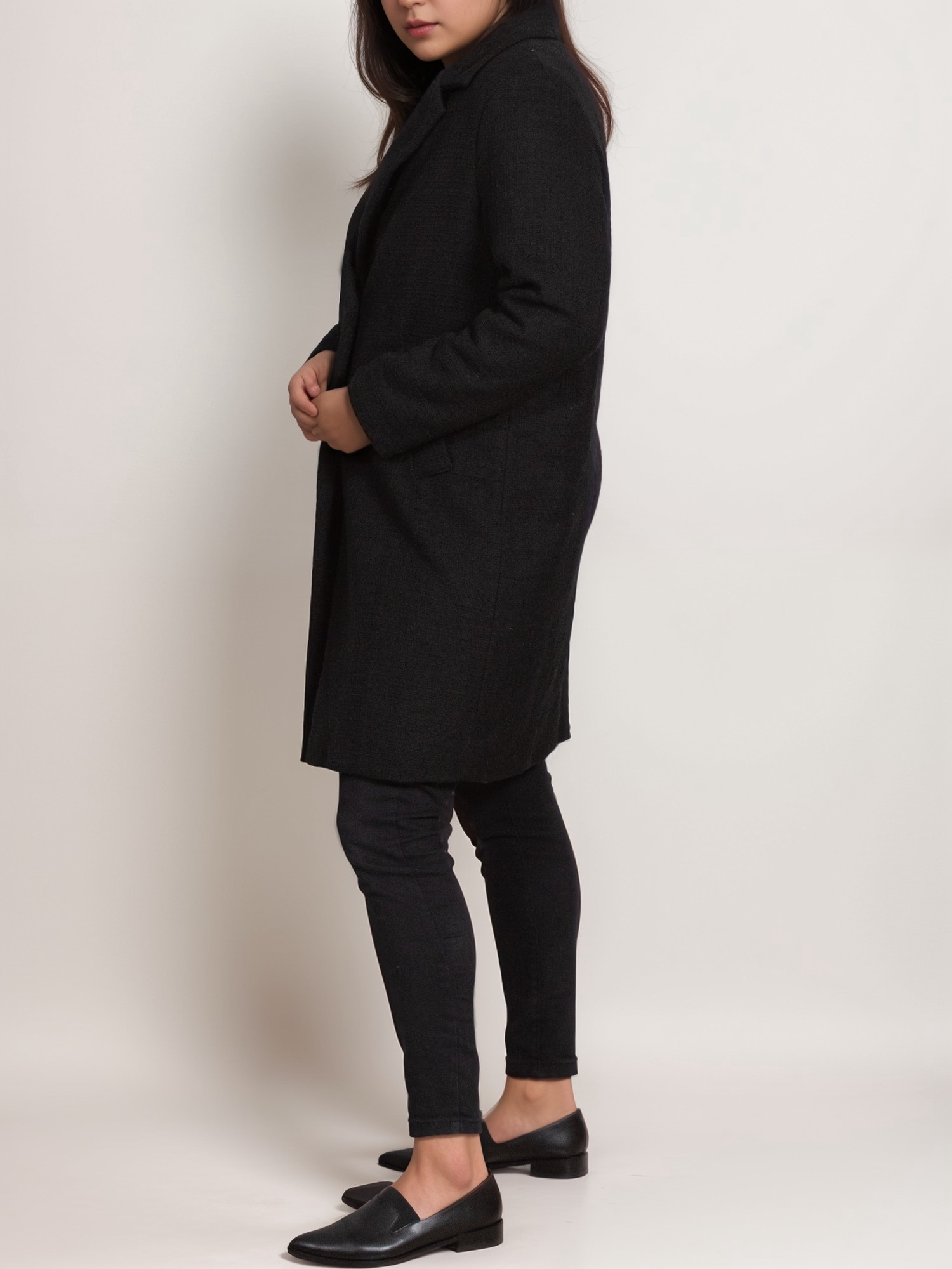 Vegan Women's Structured Vegan Wool Coat | Will's Vegan Store
