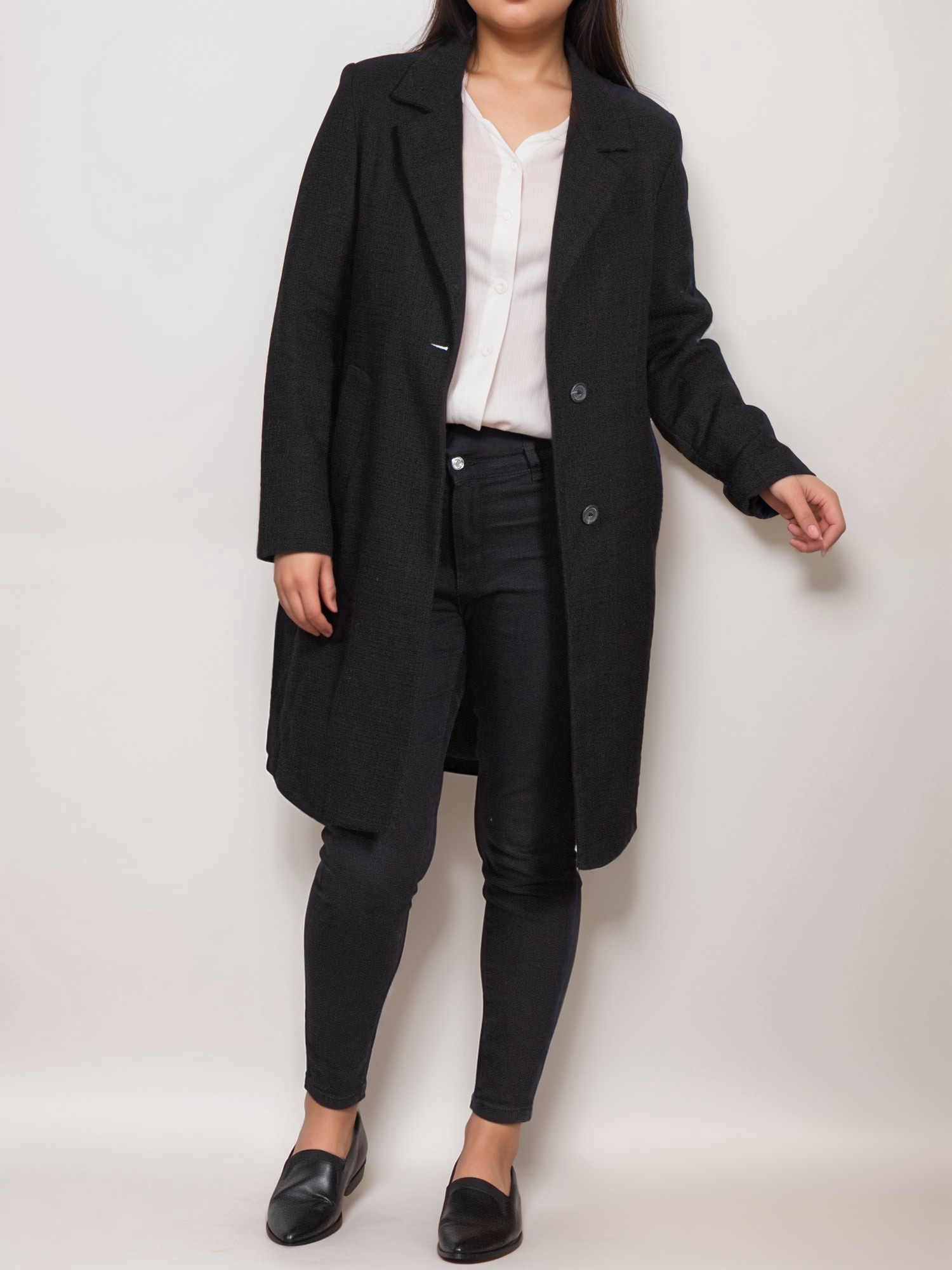 Vegan Women's Structured Vegan Wool Coat | Will's Vegan Store
