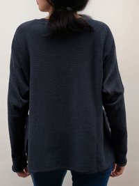 Vegan Women's Recycled Light Knit Boatneck | Will's Vegan Store