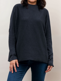 Vegan Women's Recycled Light Knit Boatneck | Will's Vegan Store