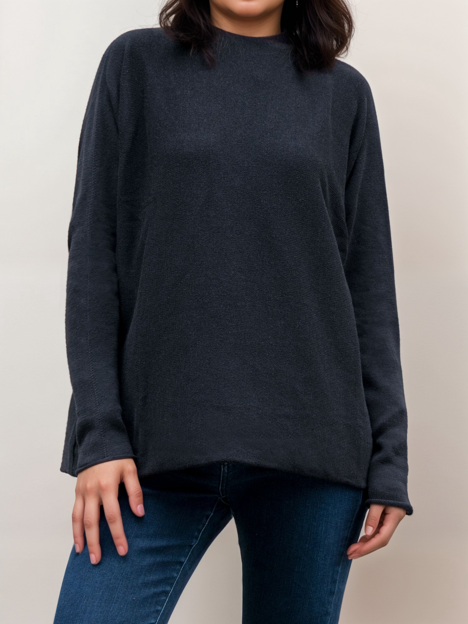 Vegan Women's Recycled Light Knit Boatneck | Will's Vegan Store