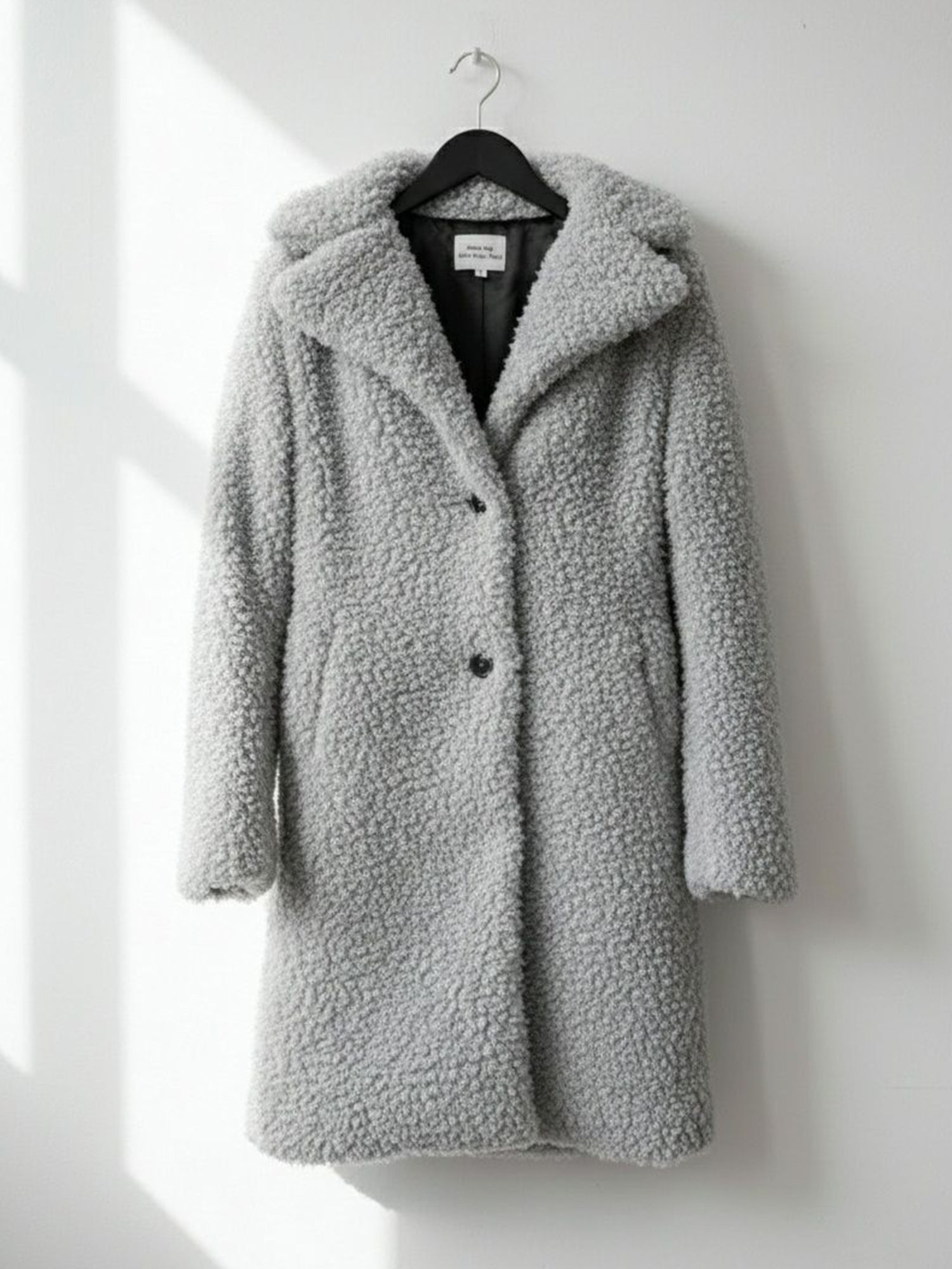 Women's Recycled Boucle Coat | Will's Vegan Store