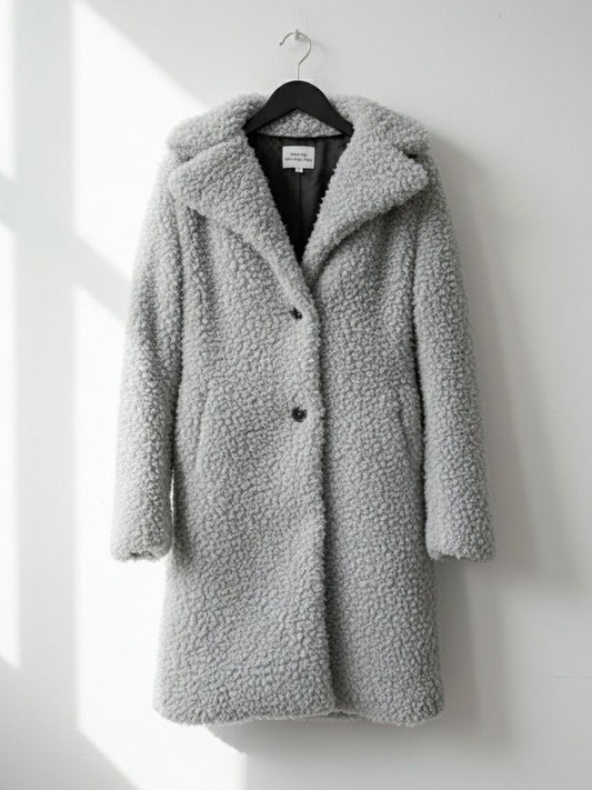 Recycled Boucle Coat | Vegan Coats & Jackets