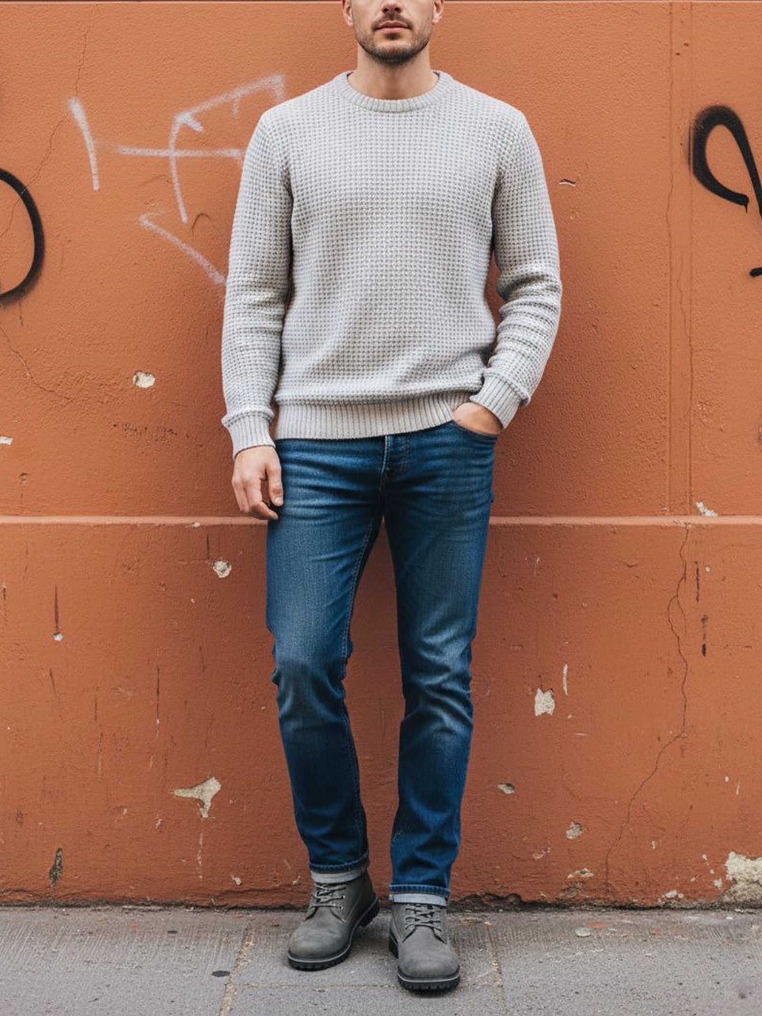 Vegan Men's Recycled Chunky Rib | Will's Vegan Store