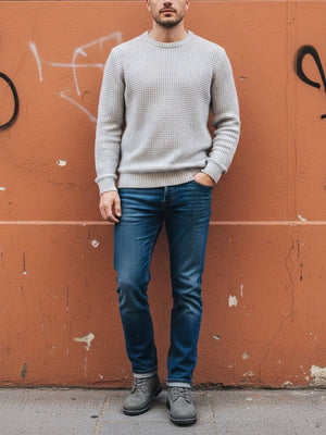 Vegan Men's Recycled Chunky Rib | Will's Vegan Store