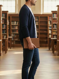 Vegan Men's Recycled Knit Cardigan | Will's Vegan Store