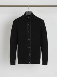 Vegan Men's Recycled Waffle Cardigan | Will's Vegan Store