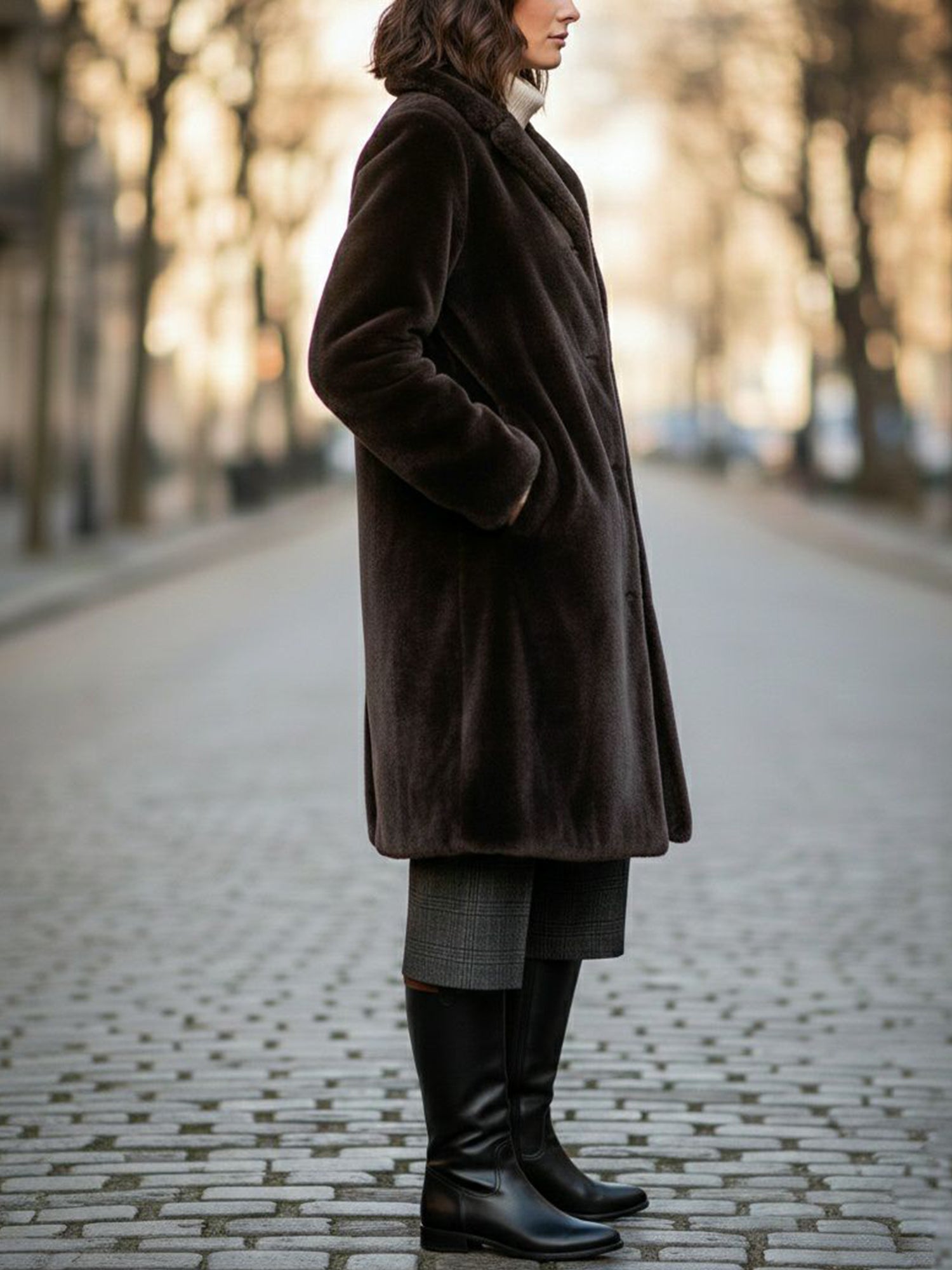 Recycled Vegan Fur Coat | Will's Vegan Store