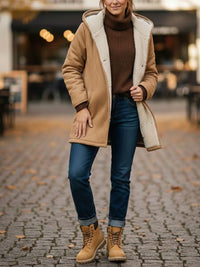 Vegan Women's Recycled Vegan Shearling Coat | Will's Vegan Store