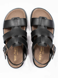 Gladiator Footbed Sandals | Will's Vegan Store