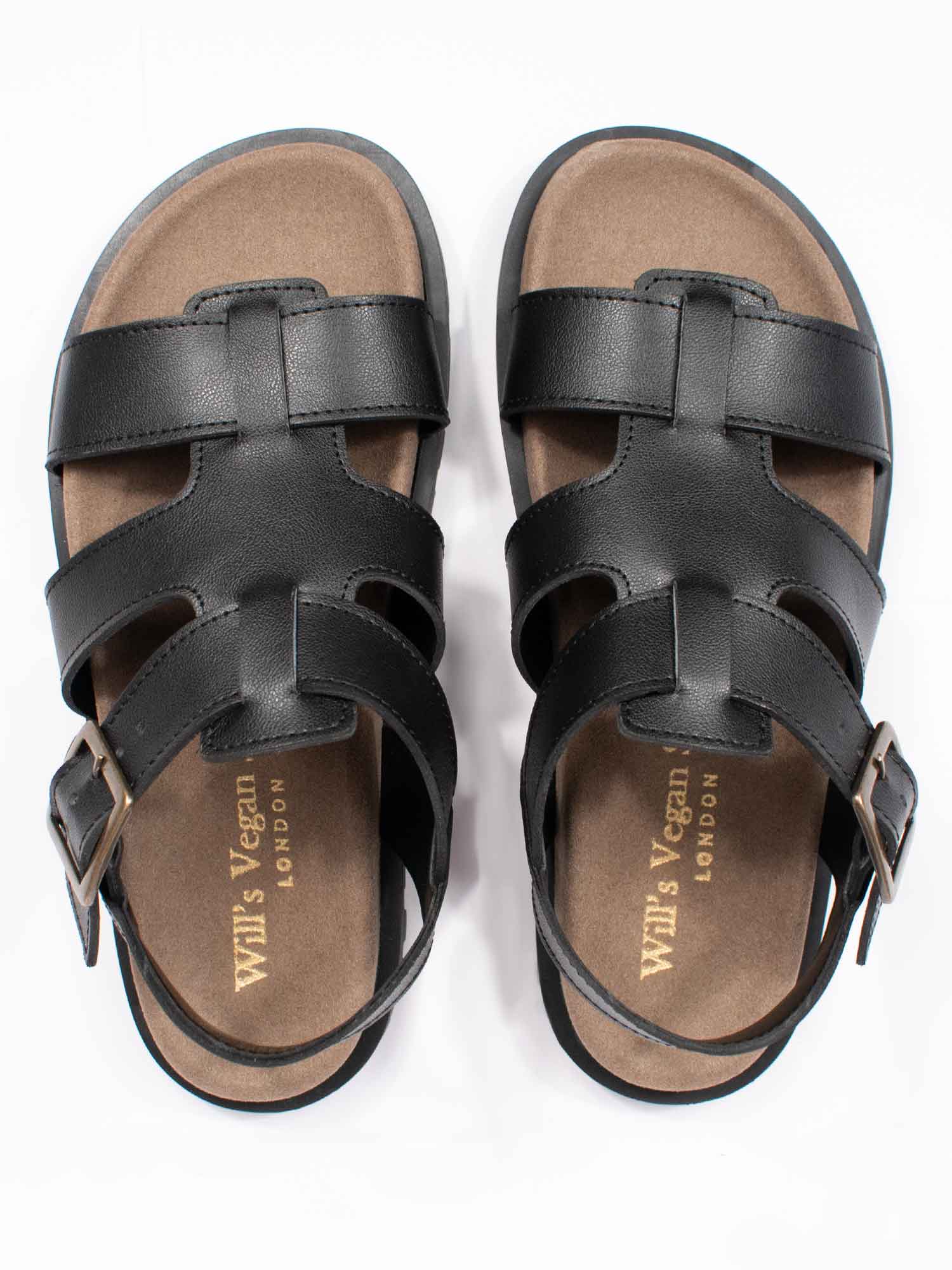 Gladiator Footbed Sandals | Will's Vegan Store