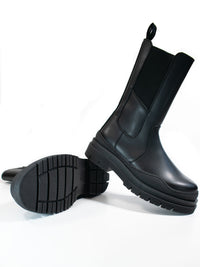 Track Sole Chelsea Mid Height Boots | Will's Vegan Store