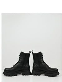 Track Sole 8 Eye Lace-Up Boots | Will's Vegan Store