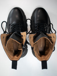 Track Sole 8 Eye Lace-Up Boots | Will's Vegan Store