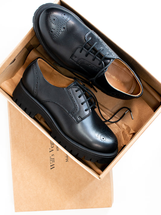 Track Sole Brogues | Vegan Shoes