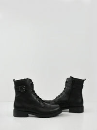Vegan Women's Buckled Work Boots | Will's Vegan Store