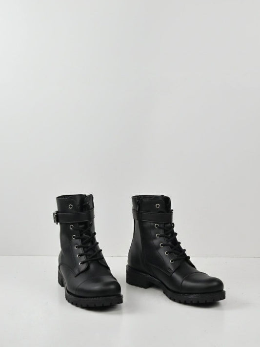 Buckled Work Boots | Vegan Boots