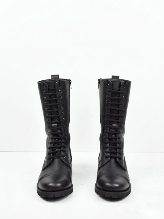 Goodyear Welt 14 Eye Boots | Vegan Goodyear