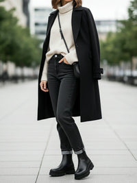 Women's Luxe Track Sole Chelsea Boots | Will's Vegan Store