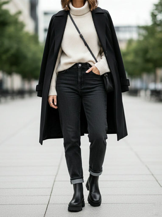 Luxe Track Sole Chelsea Boots | Vegan Boots