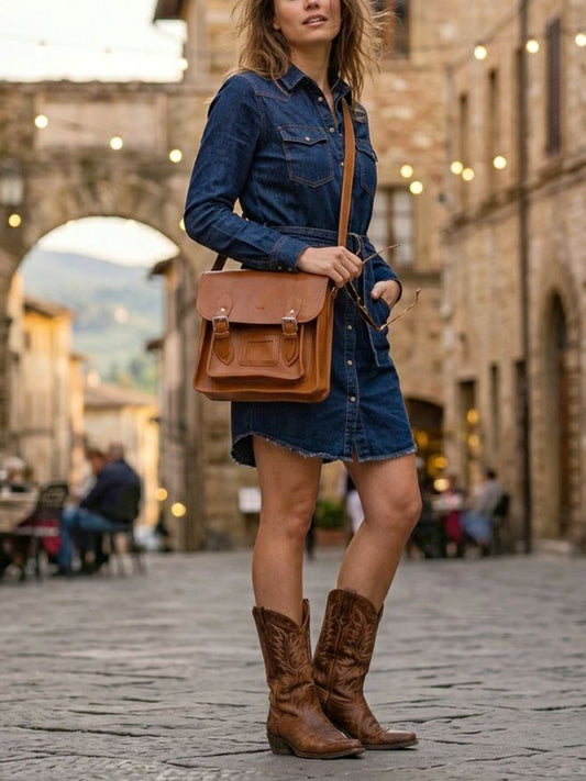 Small Backpack Satchel