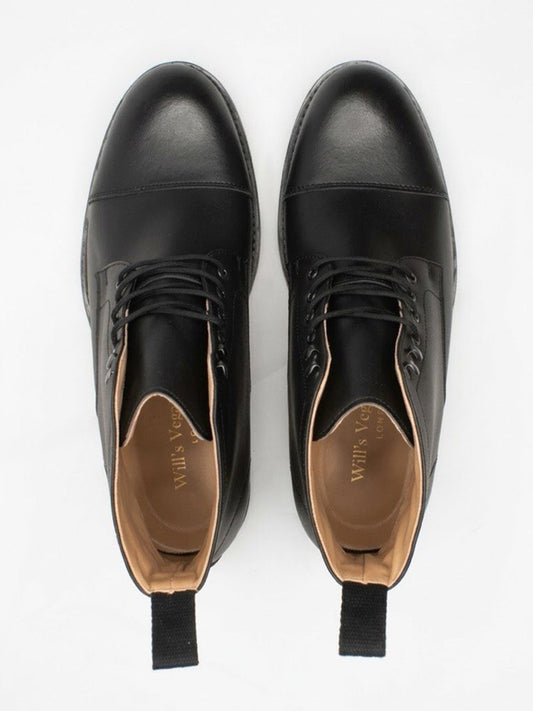 Waterproof Lace-Up Boots