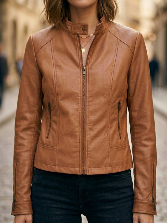 Vegan Women's Racer Jacket | Will's Vegan Store