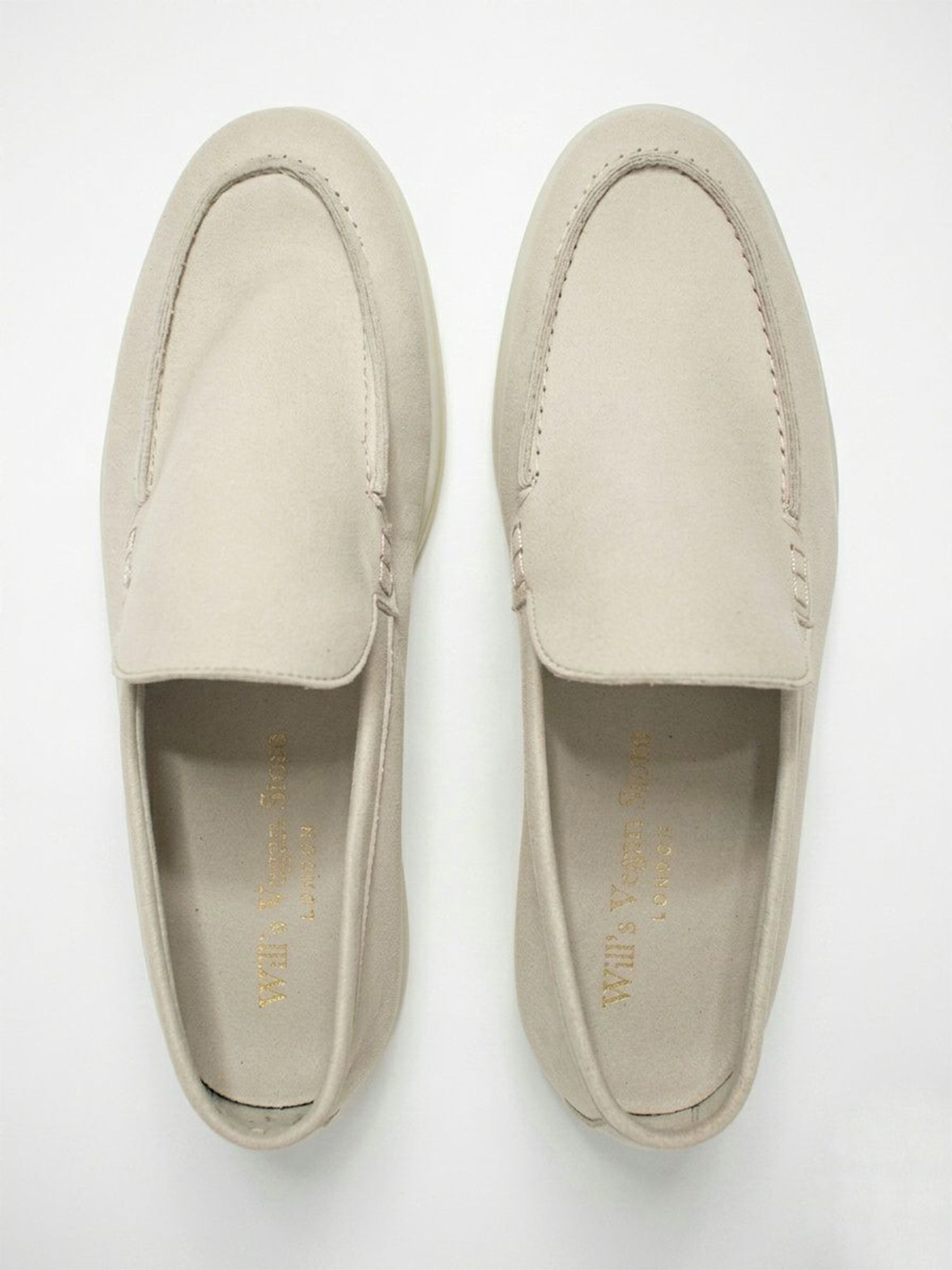 Vegan Suede Loafers