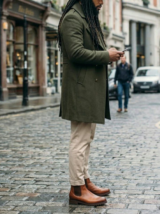 Vegan Men's Insulated Waterproof Chelsea Boots | Will's Vegan Store