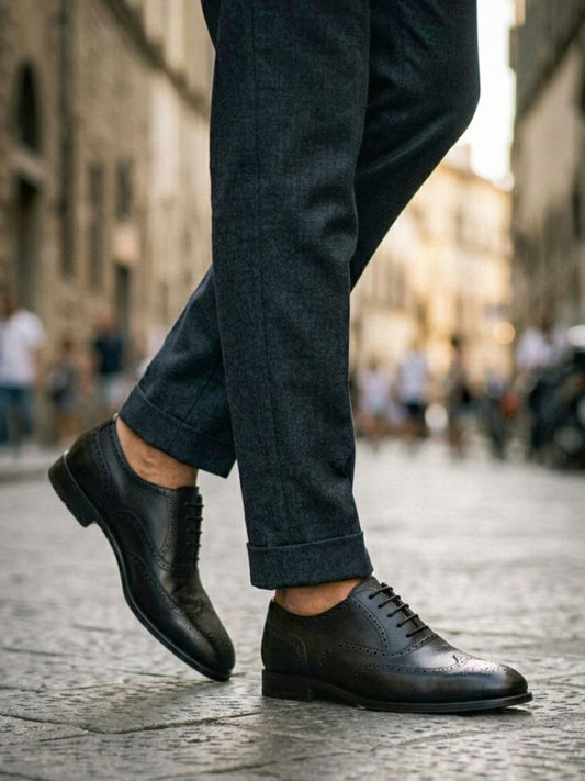 Slim Sole Brogues