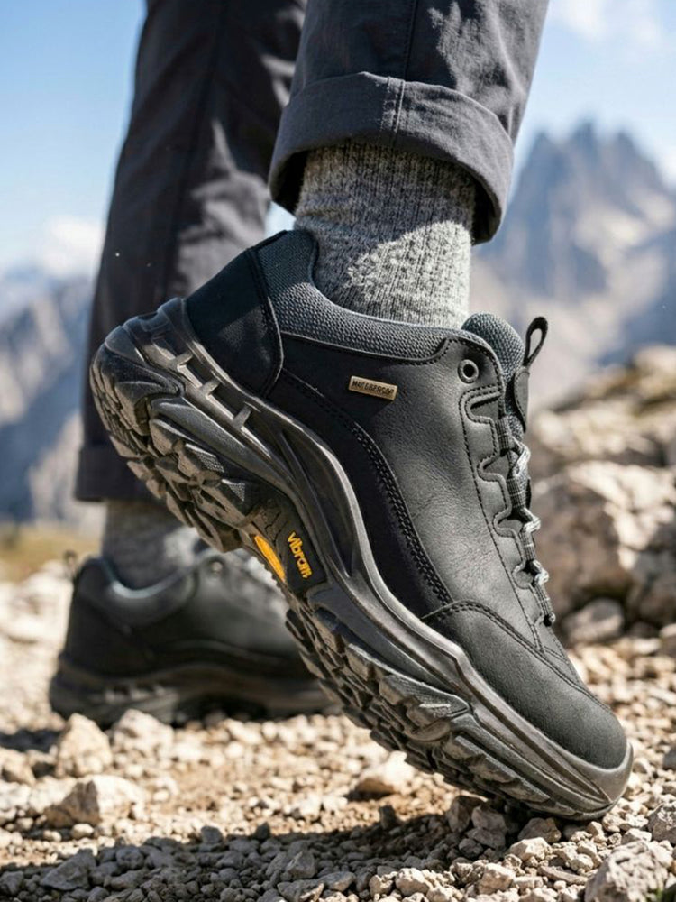 WVSport wasserdichte Wanderschuhe in Schwarz