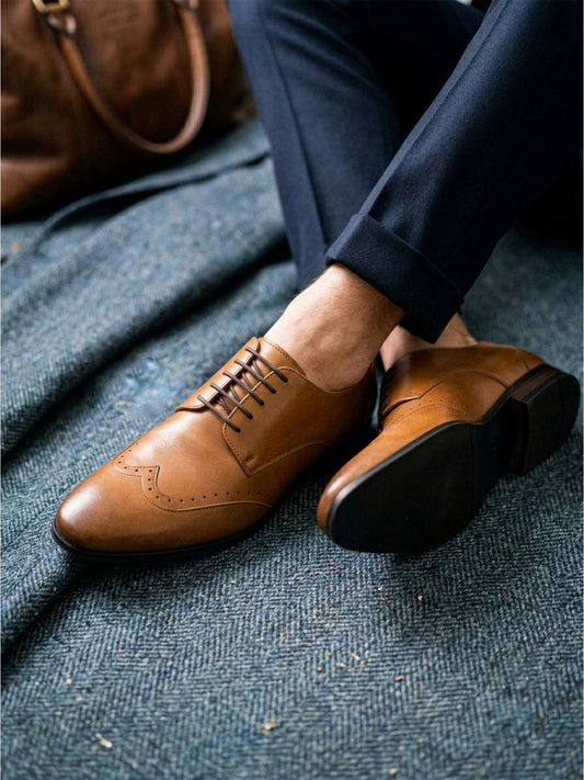 Slim Sole Brogues