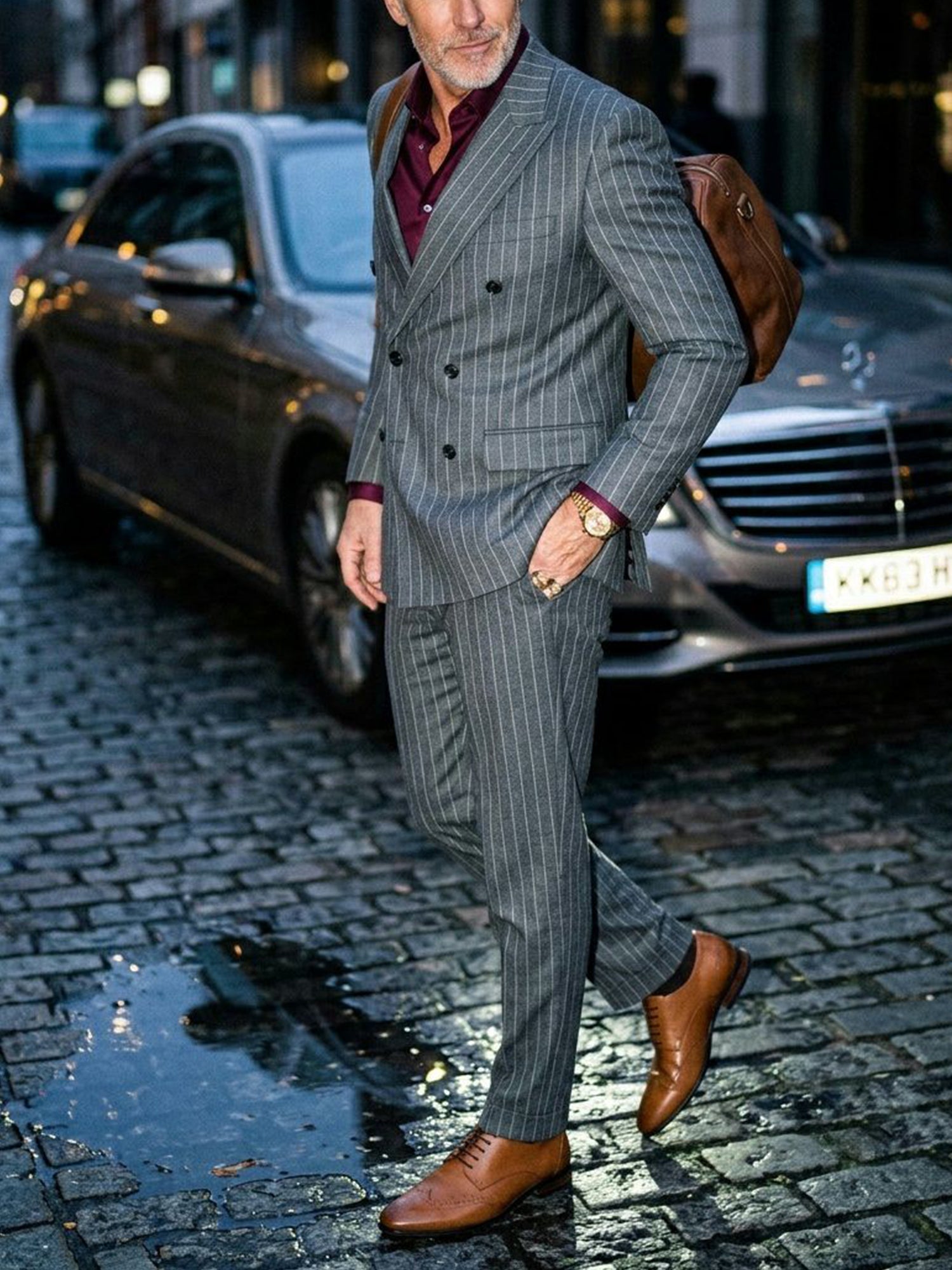Slim Sole Brogues