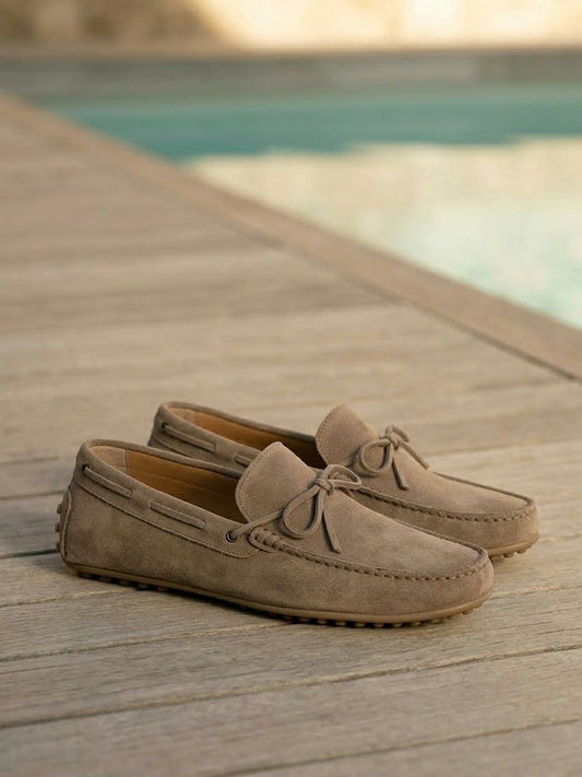 Vegan Suede Loafers