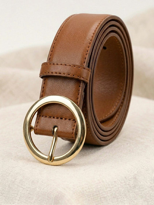 Vegan Women's 4cm Circle Belt | Will's Vegan Store
