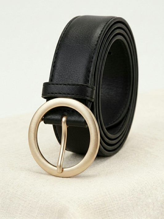 Vegan Women's 4cm Circle Belt | Will's Vegan Store