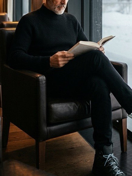 Recycled Slouch Turtleneck