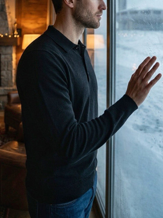 Recycled Long Sleeve Polo