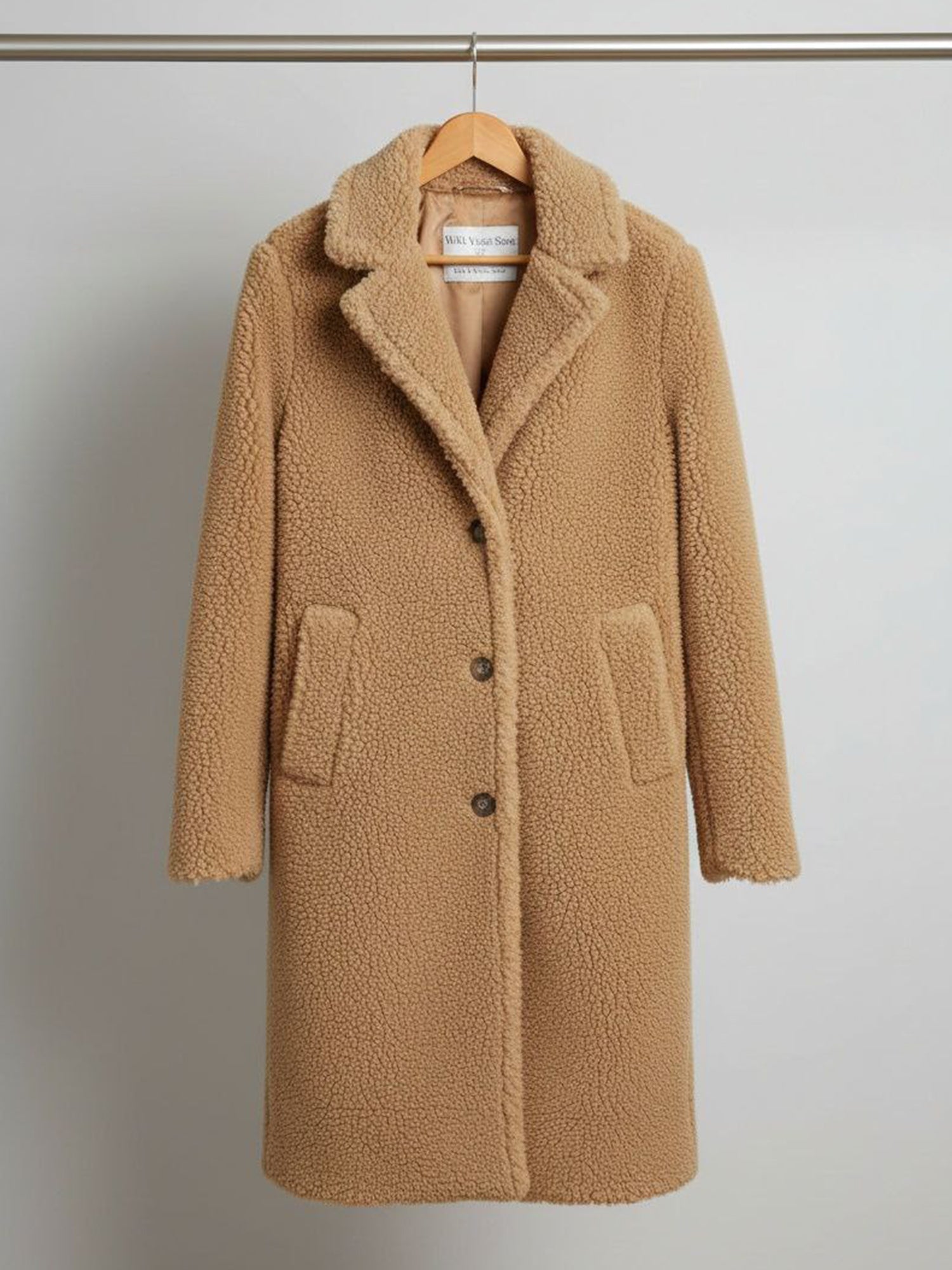 Vegan Women's Recycled Teddy Coat | Will's Vegan Store