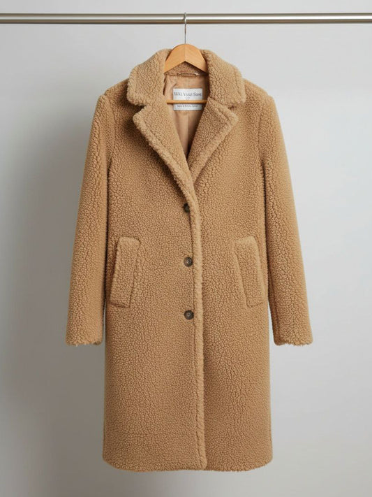 Recycled Teddy Coat | Vegan Coats & Jackets