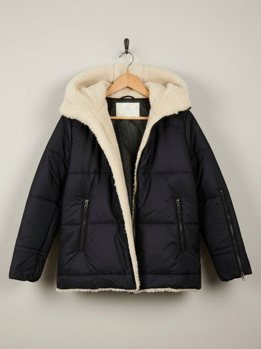 Vegan Men's Recycled Vegan Shearling Puffer | Will's Vegan Store