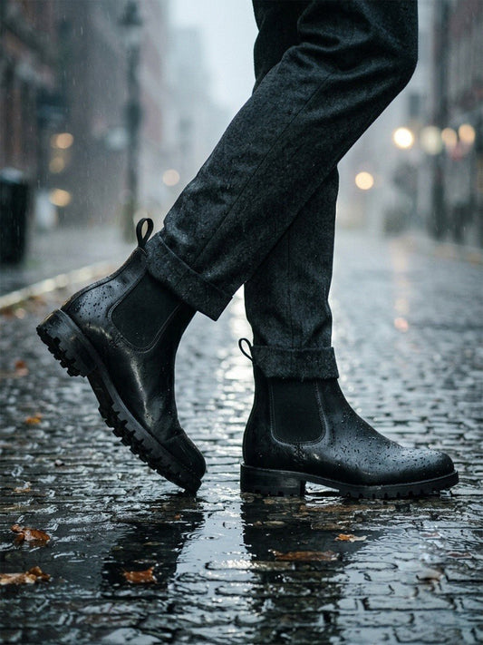 Vegan Men's Insulated Waterproof Chelsea Boots | Will's Vegan Store
