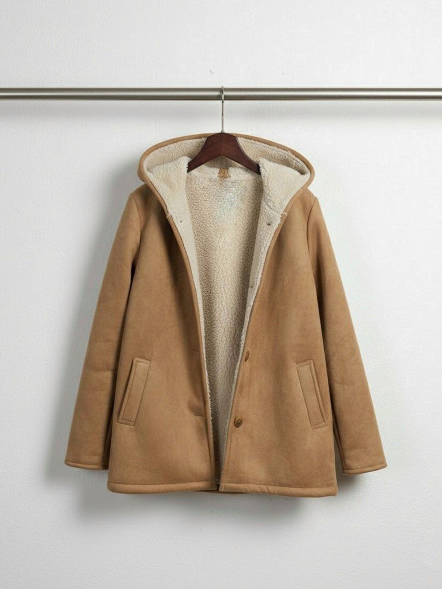 Vegan Women's Recycled Vegan Shearling Coat | Will's Vegan Store