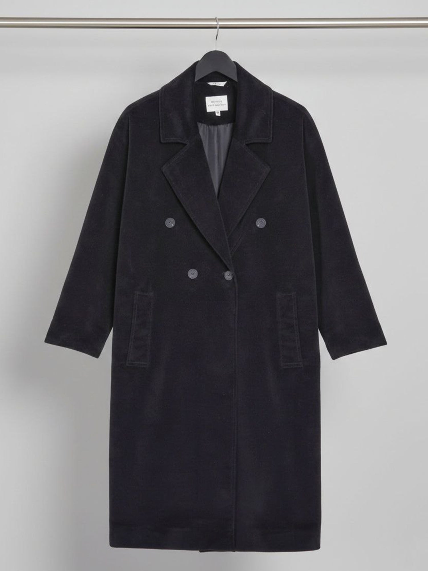 Men's Double Breasted Vegan Wool Coat | Will's Vegan Store