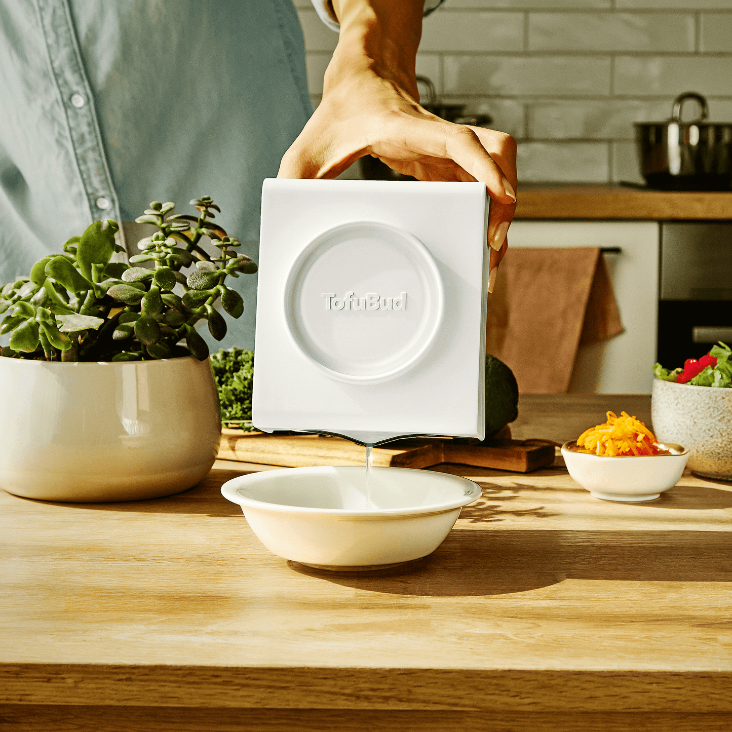 Tofu Press - Superior Efficiency Tofu Presser with 2 Pressure Levels