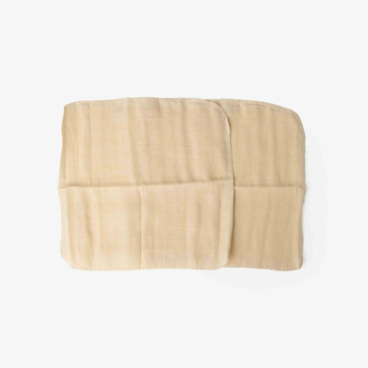 UpCircle Beauty Organic Sustainable Unbleached Reusable Muslin Cloths | 
