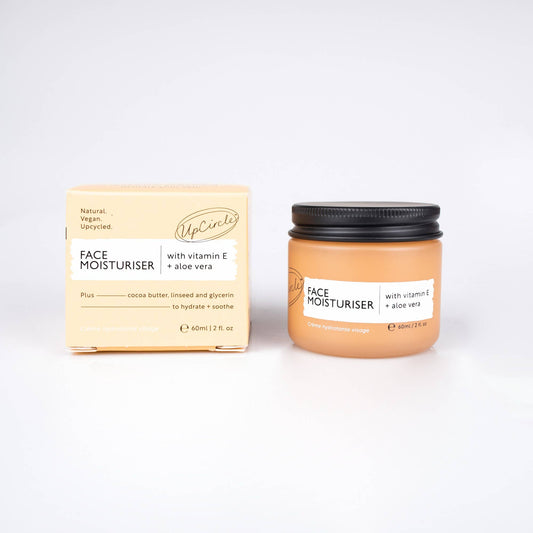 UpCircle Beauty Face Moisturiser with Vitamin E + Aloe Vera - Eco Day Cream | 