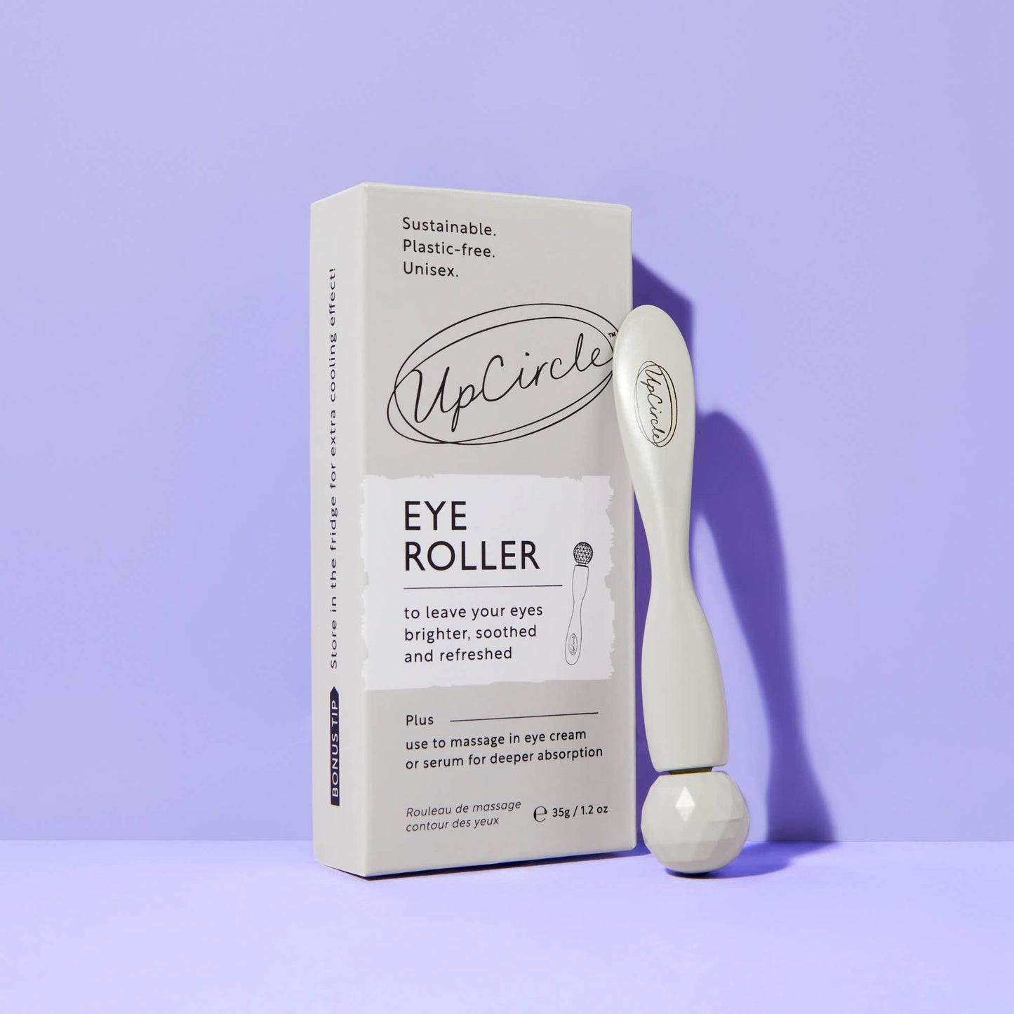 UpCircle Beauty Plastic Free Eco Eye Roller